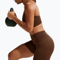 Spodenki damskie Nike Pro Seamless High-Waisted Biker 5" cacao wow 5