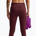 Legginsy do biegania damskie Nike Tempo Swoosh Run High-Waisted 7/8 mystic dates/white 6
