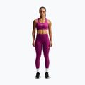 Biustonosz treningowy damski Nike Swoosh Medium Support true berry/white 2