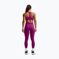 Biustonosz treningowy damski Nike Swoosh Medium Support true berry/white 3