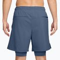 Spodenki męskie Nike Unlimited 2in1 Dri-Fit 7" new slate/new slate/black/new slate 2