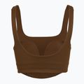 Biustonosz treningowy damski Nike One cacao wow 5