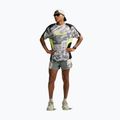 Koszulka do biegania męska Nike Dri-FIT Printed SS smoke grey/black/light lemon twist 2