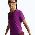 Koszulka do biegania damska Nike Tempo SS bold berry 4