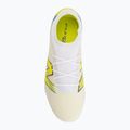 Buty piłkarskie dziecięce New Balance Furon Team V9 FG white/alkaline green 5