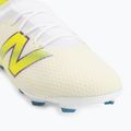Buty piłkarskie dziecięce New Balance Furon Team V9 FG white/alkaline green 7