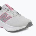 Buty do biegania dziecięce New Balance 520's Lace V9 grey matter/signal pink 7