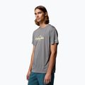 Koszulka męska Columbia Zero Rules Light Graphic Crew city grey/scripted peaks 4