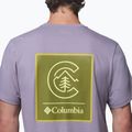 Koszulka męska Columbia CSC Basic Logo Back Tee shale purple/linework c badge 6