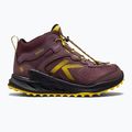 Buty trekkingowe dziecięce KEEN Zionic Mid Wp huckleberry/mango mint 9