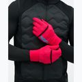 Rękawiczki do biegania HOKA Coldsnap Fleece Gloves cerise 2