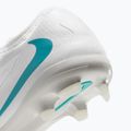 Buty piłkarskie dziecięce Nike Phantom 6 Low Pro Jr FG/MG white/white/dusty cactus 8