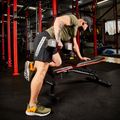 Ławka treningowa XTREXO B100 max. 300 kg czarna 9