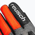 Rękawice narciarskie dziecięce Reusch Worldcup Warrior R-Tex XT Junior black/silver/fluo red 5