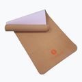 Mata do ćwiczeń Sveltus Cork Yoga natural/ lilac 8