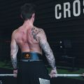 Pas do podnoszenia ciężarów skórzany Sveltus Leather Weightlifting czarny 9401 8