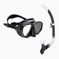 Zestaw do snorkelingu dziecięcy arena Premium Snorkeling Set Jr black/clear/black