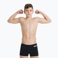Bokserki pływackie dziecięce arena Team Swim Short Solid black/white 4