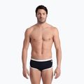 Bokserki pływackie męskie arena Icons Swim Low Waist Short Solid black/white 4
