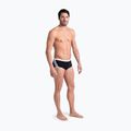 Bokserki pływackie męskie arena Icons Swim Low Waist Short Solid black/white 5