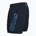 Szorty pływackie dziecięce arena Fundamentals Logo JR Boxer R navy/turquoise 9