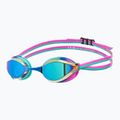 Okulary do pływania arena Python Mirror turquoise/water/fuchsia