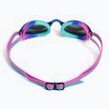 Okulary do pływania arena Python Mirror turquoise/water/fuchsia 5