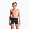 Bokserki pływackie dziecięce arena Palette Swim Short black/calypso coral multi 4