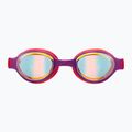 Okulary do pływania dziecięce arena Air Jr Mirror yellow copper/plum/bright coral 4
