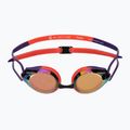 Okulary do pływania arena Tracks Mirror copper/plum/bright coral 2