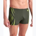 Bokserki pływackie męskie arena Poseidonia Swim Short dark sage/artic lime 7