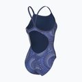 Strój pływacki jednoczęściowy damski arena Fireflow Lightdrop Back navy/team navy 4