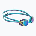 Okulary do pływania dziecięce arena Python Mirror Jr emerald/peacock/plum