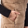 Bezrękawnik damski Aulp Carra Faux Fur taupe 5