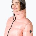 Kurtka damska Rossignol Shiny Bomber pastel pink 5