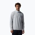 Bluza narciarska męska Rossignol Mid Layer Stertch Half Zip light grey