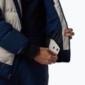 Kurtka narciarska męska Rossignol Corduroy Down Bomber silver cloud/dark navy 11