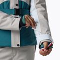 Kurtka narciarska damska Rossignol Snowdazzle Belted silver cloud 9
