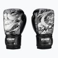 Rękawice bokserskie dziecięce Venum YKZ21 Boxing black/white 2