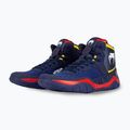 Buty bokserskie Venum Elite Wrestling blue/yellow 8