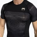 Rashguard męski Venum G-Fit Air Men'S Short Sleeve Rashguard deep black/desert sand 5