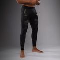 Legginsy treningowe męskie Venum Training Camp 4.0 black/neo green 5