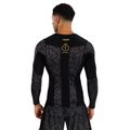 Rashguard longsleeve męski Venum x Ilia Topuria Unmatched Rashguard black/gold 2