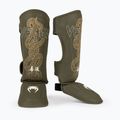 Ochraniacze piszczeli i stóp Venum Serpenti khaki/bronze/ivory 2