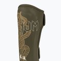 Ochraniacze piszczeli i stóp Venum Serpenti khaki/bronze/ivory 3