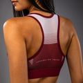 Biustonosz treningowy Venum Adrenaline burgundy/pink 4