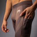 Legginsy treningowe meskie Venum No Gi Spats chocolate brown 5