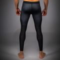 Legginsy treningowe meskie Venum No Gi Spats black/white 3