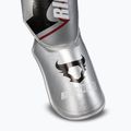 Ochraniacze piszczeli i stóp Venum Ringhorns Charger Shin silver/black 5