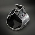 Kask bokserski Venum Ringhorns Charger Headgear silver/black 4